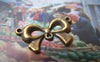 Accessories - Bow Tie Connectors Antique Bronze Bowknot Charms 14x25mm Set Of 10 A4733