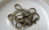 Accessories - Bracelet Connector Antique Bronze Charms 15x39mm Set Of 20 Pcs A6633