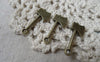 Accessories - Bronze Hatchet Charms Small Axe Tool Pendant 10x24mm Set Of 30 Pcs A7827