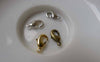 Accessories - Bronze Silver Platinum Gold Brass Lobster Claw Clasps 6x12mm High Quality