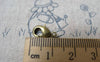 Accessories - Bronze Silver Platinum Gold Brass Lobster Claw Clasps 6x12mm High Quality