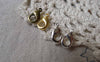 Accessories - Bronze Silver Platinum Gold Brass Lobster Claw Clasps 6x12mm High Quality