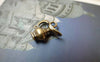 Accessories - Bronze Teapot Charms Wine Pot Pendant 13x14m Set Of 10 Pcs A6468