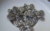 Accessories - Butterfly Charms Antique Silver Pendants 21x24mm Set Of 10 Pcs A800