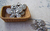 Accessories - Butterfly Charms Antique Silver Pendants 21x24mm Set Of 10 Pcs A800