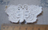 Accessories - Butterfly Doily Beige Cream Color Filigree Floral Cotton Lace 40x70mm Set Of 10 Pcs A4848