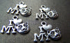 Accessories - Cat Charms Antique Silver Lion Charms 17mm Set Of 20 Pcs A1763