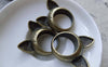 Accessories - Cat Ear Ring Pendants Bronze Charms Set Of 6 Pcs A7774
