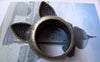 Accessories - Cat Ear Ring Pendants Bronze Charms Set Of 6 Pcs A7774