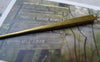 Accessories - Chopsticks Pendants Antique Bronze 3D Heavy Weight Charms 5x68mm Set Of 6 Pcs A5468