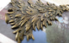 Accessories - Christmas Tree Pendants Antique Bronze Charms 42x66mm Set Of 6 Pcs A7385