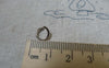 Accessories - Chrome Jump Rings Iron OD Ring 9mm 15 Gauge Set Of 100 Pcs A6123