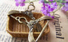 Accessories - Clothes Hanger Pendants Antique Bronze Charms 29x38mm Set Of 10 Pcs A1680