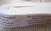Accessories - Cotton Ribbon English Handwriting Fabric Label Ribbon Print String Set Of 5 Meters A2557