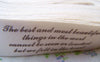 Accessories - Cotton Ribbon English Handwriting Fabric Label Ribbon Print String Set Of 5 Meters A2557