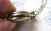 Accessories - Cupid Angel Pocket Watch Necklace CHAIN INCLUDED 31x38mm Set Of 1 Pc A5733