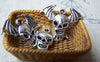 Accessories - Devil Wing Charms Antique Silver Pendants 22mm Set Of 20 Pcs A1567