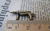 Accessories - Electric Driller Charms Antique Bronze Pendants 12x23mm Set Of 10 Pcs A1491