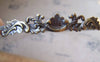 Accessories - Elegant Flower Headband Antique Bronze Metal Hair Band 35x125mm Set Of 1 A3077