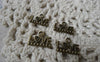 Accessories - English Word Charms Antique Bronze Pendants 10x13mm Set Of 50 Pcs A7831