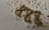 Accessories - Figure 8 Connector Bronze Charms 10x20mm Set Of 50 Pcs A7464
