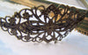 Accessories - Filigree Flower Headband Metal Bronze Hair Band 35x75mm Set Of 1 A2392