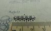 Accessories - Five Loops Flower Connector Antique Silver Charms 11x25mm Set Of 20 Pcs A5951