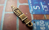 Accessories - Flat Syringe Charms Antique Bronze Pendant 4.5x22mm Set Of 20 Pcs A1463
