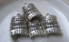 Accessories - Flexible Ruler, Antique Silver Sewing Tape Measure Charms 16x25mm Set Of 20 A7851
