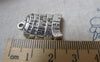 Accessories - Flexible Ruler, Antique Silver Sewing Tape Measure Charms 16x25mm Set Of 20 A7851