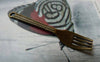 Accessories - Forks Pendants Antique Bronze Dinner Tableware Charms 49mm Set Of 20 Pcs A5679