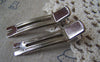 Accessories - French Barrette Silvery Gray Tone Thick Hair Clips Prong 10x47mm Set Of 20 A4522