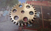 Accessories - Gear Mechanical Watch Movement Antique Silver Charms 25mm Set Of 10 A7332