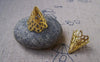 Accessories - Gold Cone Bead Caps Filigree Caps 17x20mm Set Of 50 Pcs A2056