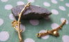 Accessories - Gold Tree Branch Charms Pendants 13x41mm Set Of 10 Pcs A3373