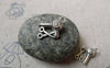 Accessories - Hair Dryer And Scissors Antique Silver Barber Shop Charms 10x14mm Set Of 20 Pcs A6529