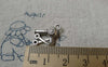 Accessories - Hair Dryer And Scissors Antique Silver Barber Shop Charms 10x14mm Set Of 20 Pcs A6529