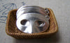 Accessories - Halloween Lady Mask Pendants Charms Antique Silver 17x28mm Set Of 10 Pcs A2925