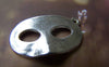 Accessories - Halloween Lady Mask Pendants Charms Antique Silver 17x28mm Set Of 10 Pcs A2925