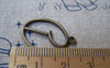 Accessories - Harp Charms Antique Bronze Musice Instrument 17x20mm Set Of 10 Pcs A552