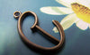 Accessories - Harp Charms Antique Bronze Musice Instrument 17x20mm Set Of 10 Pcs A552