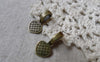 Accessories - Heart Bail Antique Bronze Charms 9x19mm Set Of 30 Pcs A6089