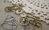 Accessories - Heart Bike Bicycle Charms Antique Bronze Pendants 23x31mm Set Of 10 Pcs A5203