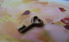 Accessories - Heart Key Charms Antique Bronze 7x15mm Set Of 20 Pcs A181