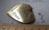Accessories - Heart Locket Pendants Antique Bronze Brass Photo Locket Charms 45mm Set Of 2 A3544