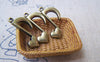 Accessories - Heart Music Note Antique Bronze Charms 16x25mm Set Of 10 Pcs A1721