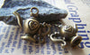 Accessories - Heart Teapot Antique Bronze 3D Pendants Charms 20x22mm Set Of 10 Pcs A3447