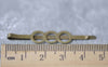Accessories - Infinity Bobby Pin Antique Bronze Wired Figure 8 Hair Clips 45mm Set Of 10 Pcs A7889