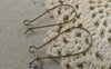 Accessories - Kidney Earwire Antique Bronze French Earwire 38mm Set Of 50 Pcs A6253