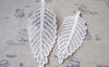 Accessories - Lace Doily White Polyester Filigree Crochet Tree Leaf 45x120mm Set Of 10 Pcs A5405